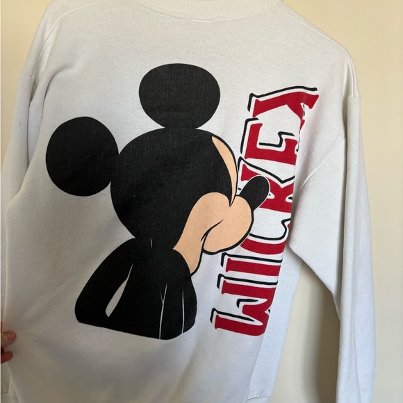 Vintage disney Mickey Mouse crewneck sweatshirt size medium - Picture 3 of 6